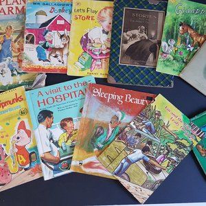 Children's Book Lot Vintage & Antique